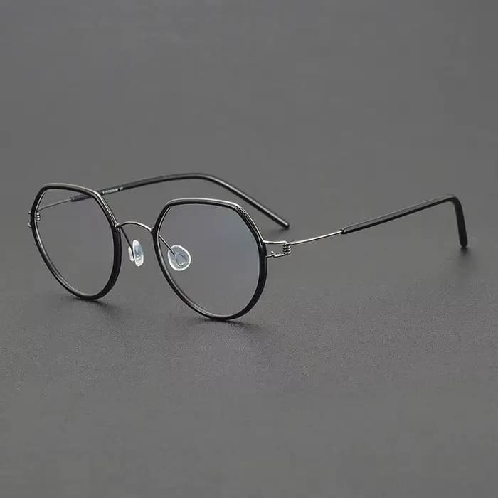 Danemark marque Deisgner sans vis lunettes montures ultra-léger femme Anti-bleu myopie
