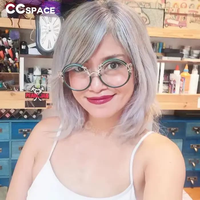 Lunettes optiques rondes en métal pour femmes