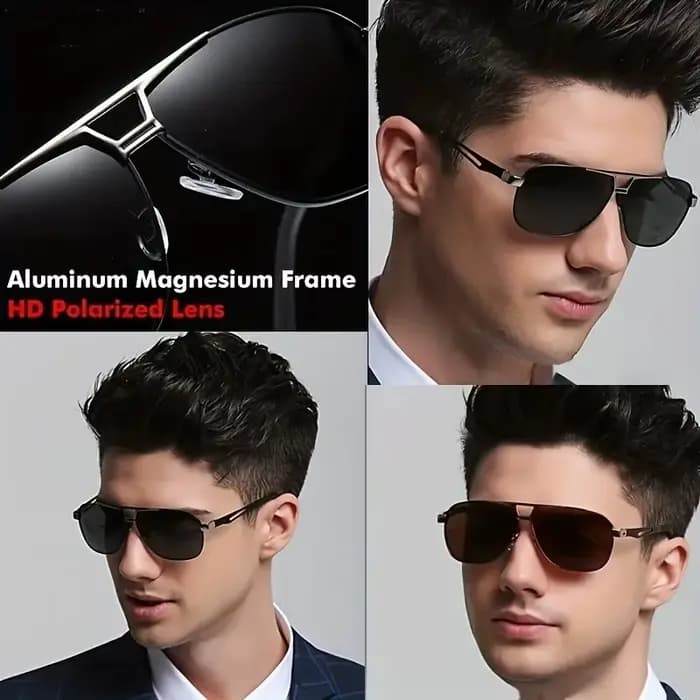Lunettes de soleil dégradées tendance pour hommes