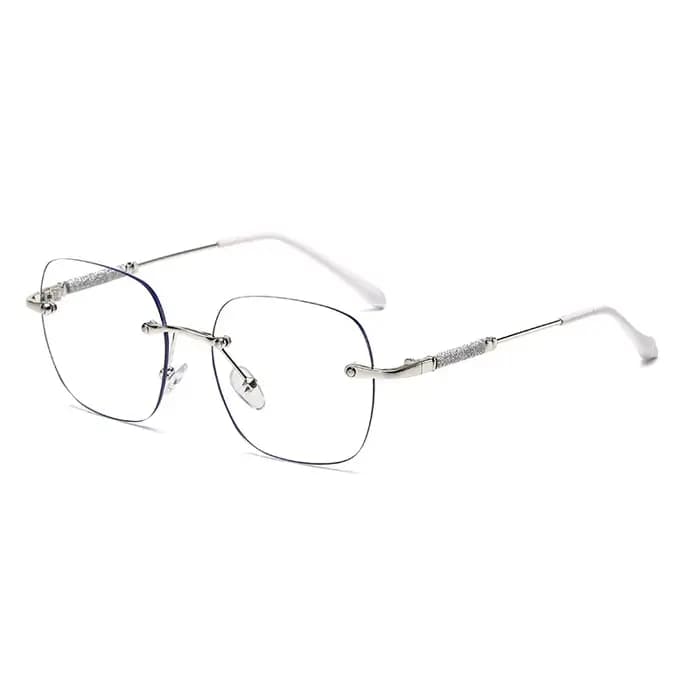 Lunettes de myopie photochromiques sans bords pour femmes