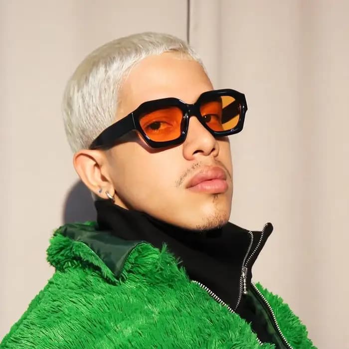SHEEN KELLY lunettes de soleil rétro Hexagonal épais hommes femmes à la mode surdimensionné carré