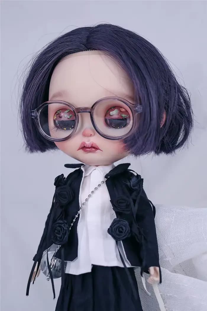 Lunettes de soleil en peluche BJD Blyth beurre, accessoires de bricolage, jouets Kiev illage, cadeau de mode, 1/3 cm, 1/6 cm, 1/8 cm, 60cm