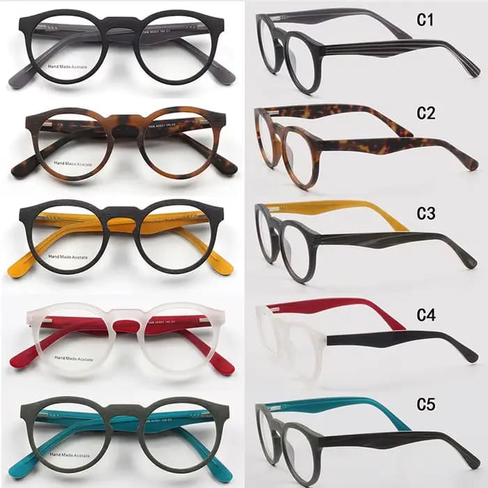 Lunettes Optiques Rondes Rétro pour Homme et Femme