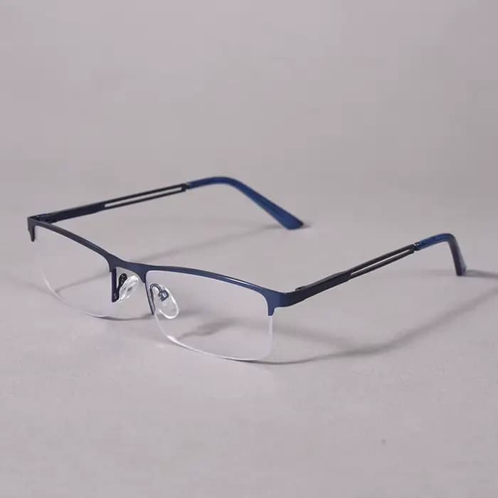 Lunettes de lecture demi-monture pour hommes