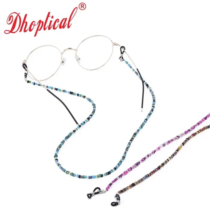 JO, Lunettes perlées et sangle de lunettes de soleil pour femme