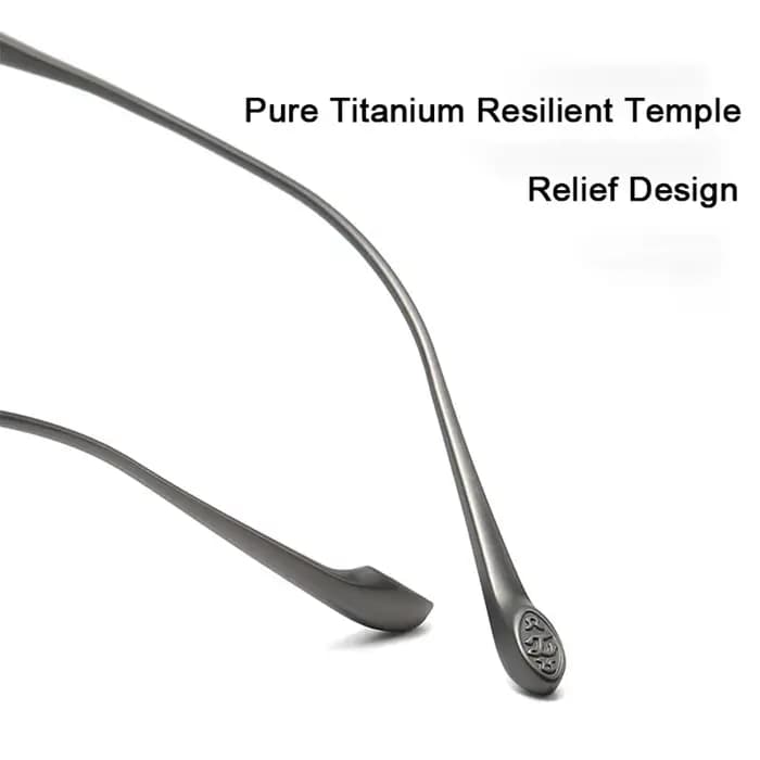 Lunettes de conception japonaise en acétate fait à la main + titane