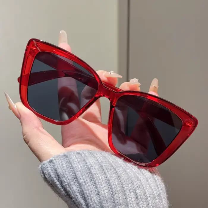 Lunettes de soleil œil de chat vintage pour femme