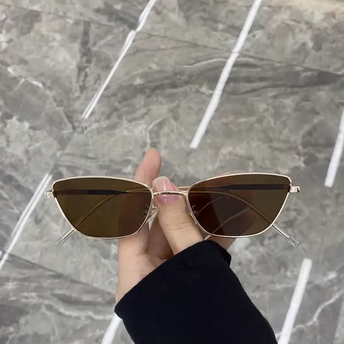 Lunettes de soleil œil de chat tendance pour femme