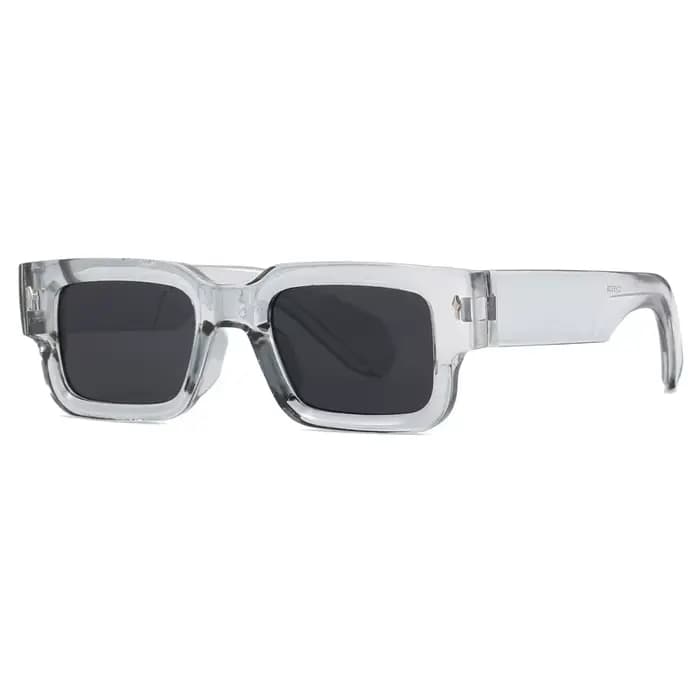 Lunettes de soleil à monture épaisse pour hommes