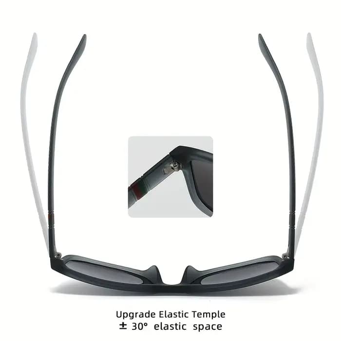 1/2 pièces lunettes de soleil polarisées marque concepteur Vintage