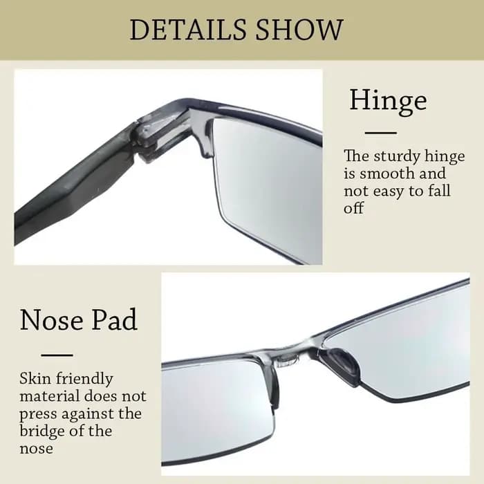 Lunettes de lecture intelligentes à n'aime automatique