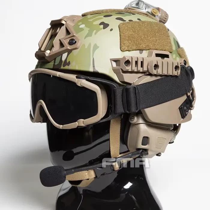 Lunettes de protection SI-balistique pour casque de paintball et airsoft