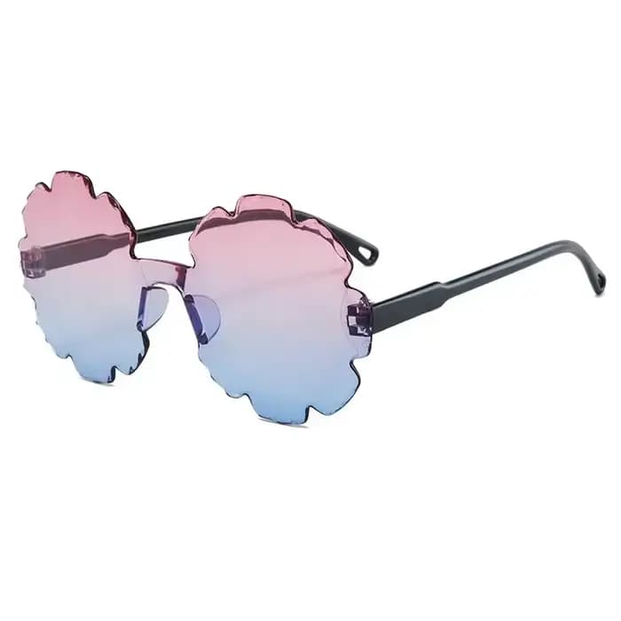 Filles garçons mignon fleur dessin animé lunettes de soleil en plein air Protection solaire enfants belles Vintage