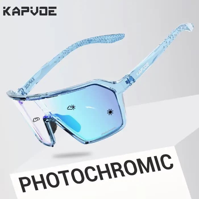 Lunettes de soleil sport photochromiques KAPVOE pour la randonnée