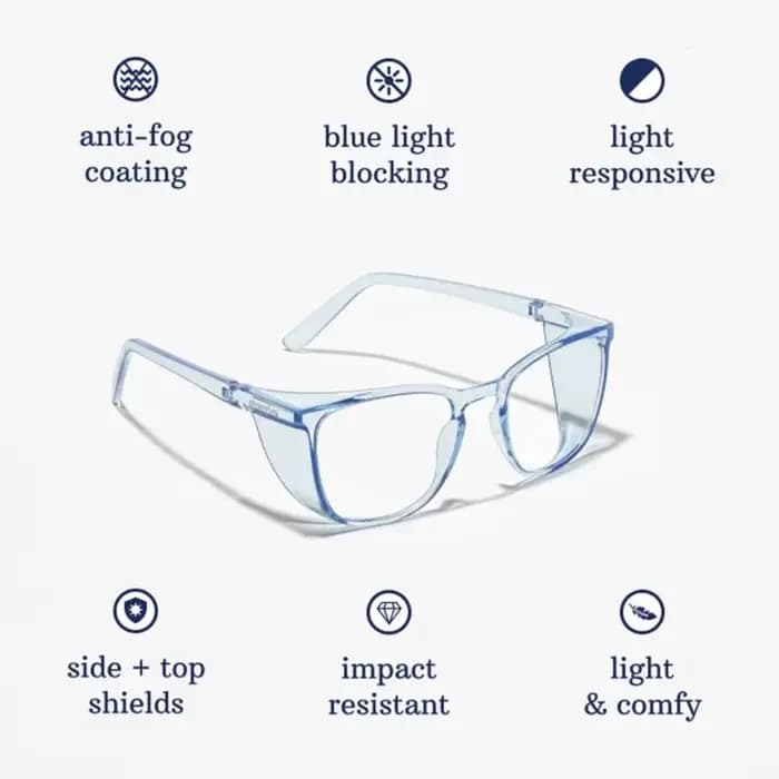 Lunettes de sécurité anti-buée