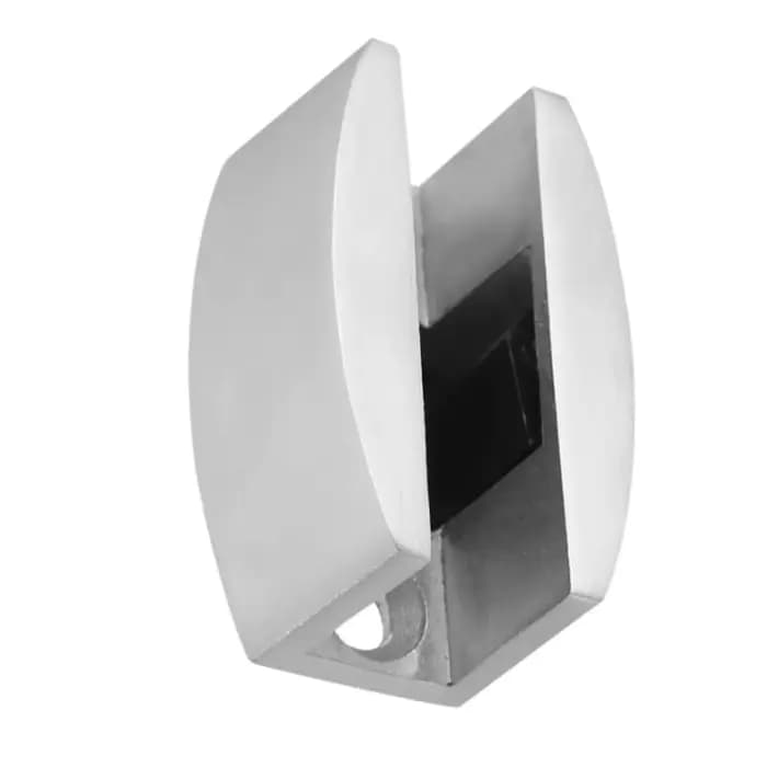Quincaillerie de guidage inférieur de sol en acier inoxydable 304 pour portes coulissantes en verre, pièce de rechange, construction en acier