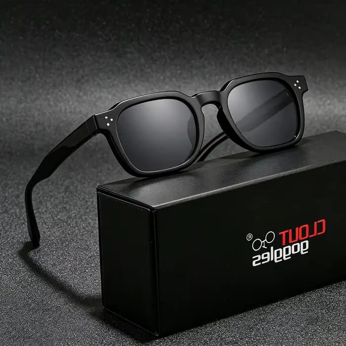 CLOUT GOGGLES Lunettes de soleil classiques rétro pour hommes et femmes