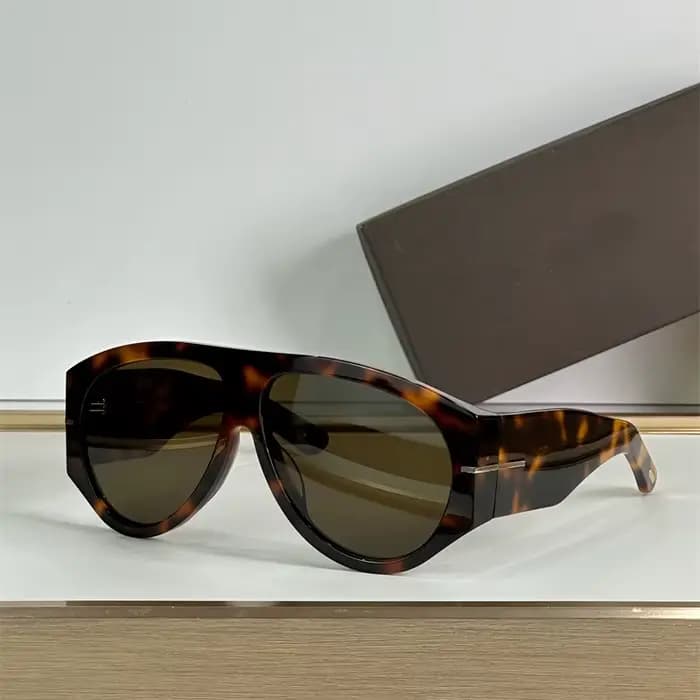 Lunettes de soleil pilote surdimensionnées pour femmes