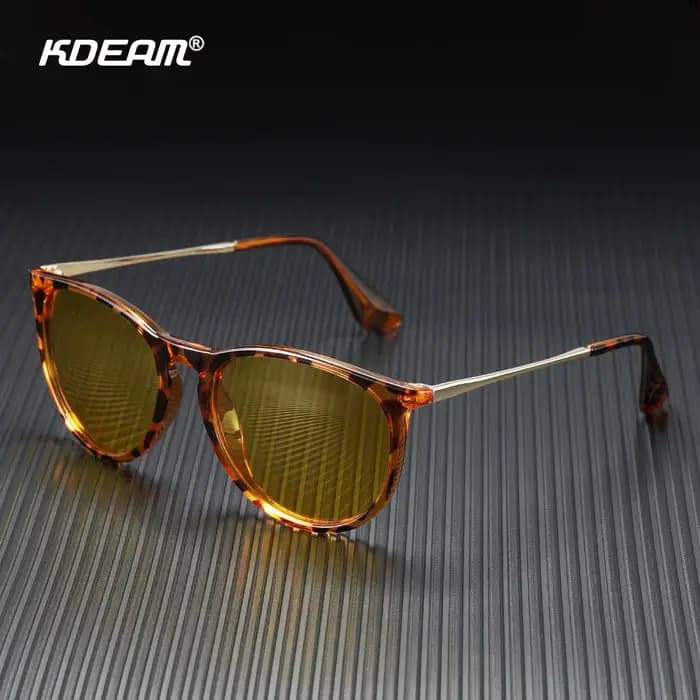 Lunettes de soleil rondes classiques pour femmes et hommes