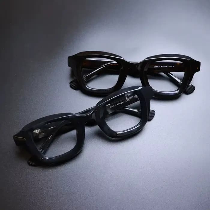 Testosterone Enac-Lunettes vintage en acétate pour hommes et femmes