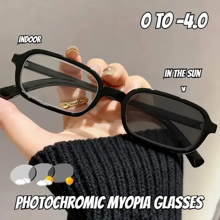 Lunettes de myopie photochromiques pour hommes et femmes