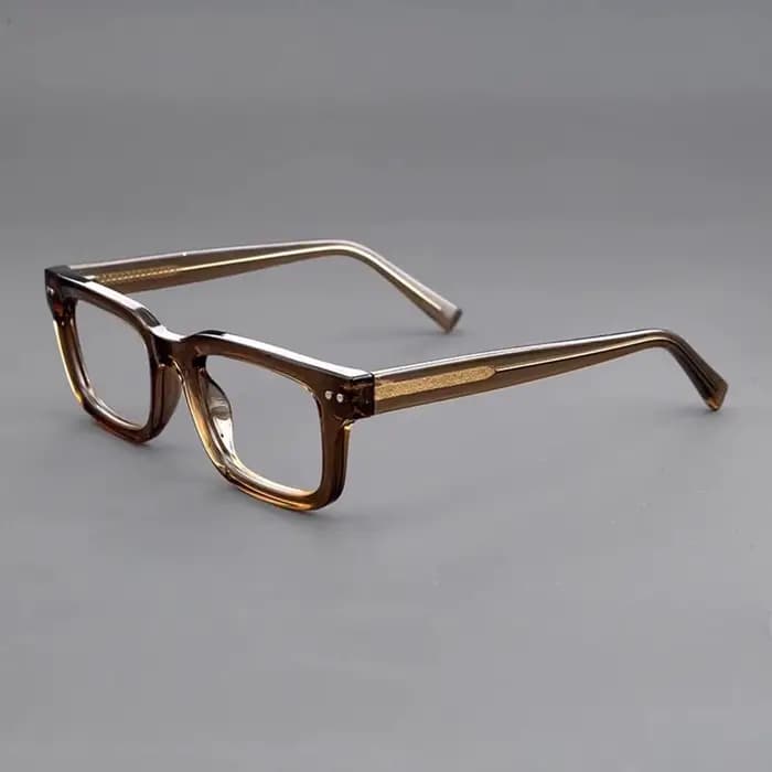 Les nouvelles lunettes à petite monture Nerdy en écaille de tortue caractéristiques un cadre et un temple de lumière