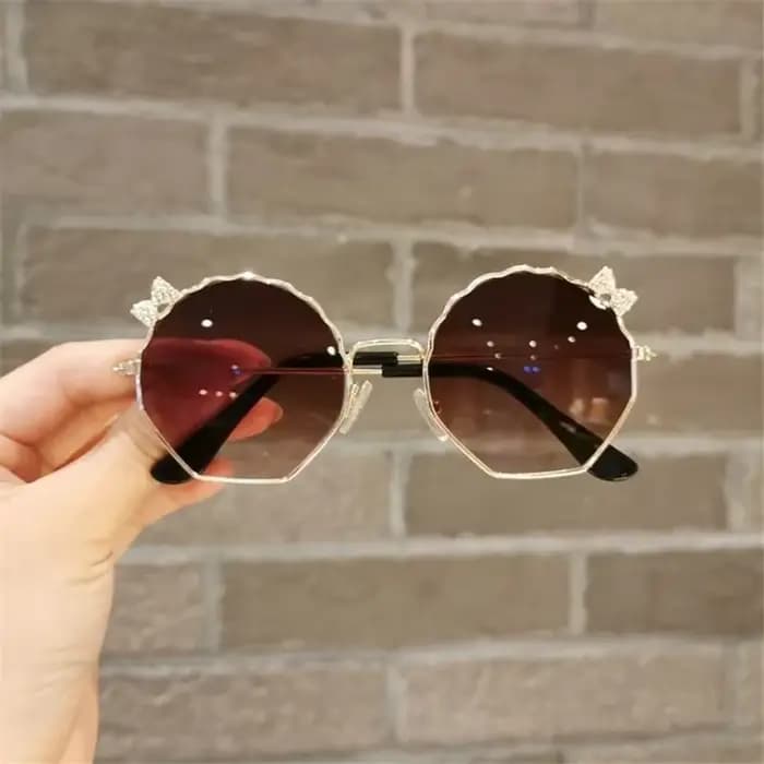 Nouvelle mode enfants lunettes de soleil garçons et filles Anti-UV
