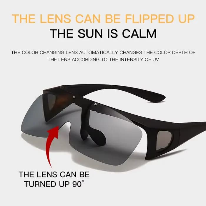 Lunettes de soleil photochromiques polarisées pour hommes et femmes