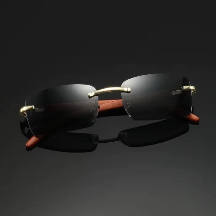 1 paire de lunettes décoratives classiques et tendance
