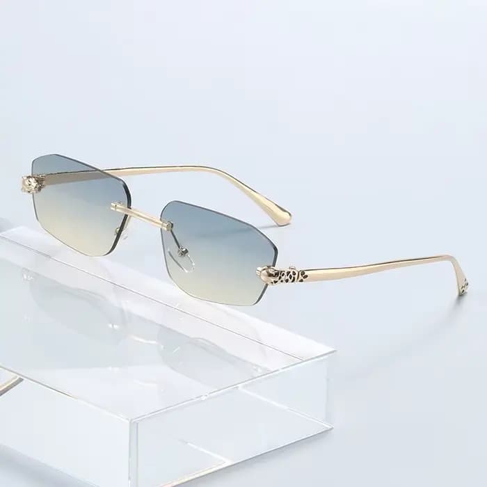 Lunettes de soleil de conduite rétro et tendance - Design à monture étroite