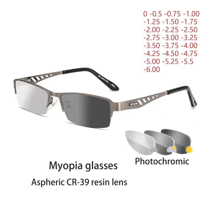 Lunettes photochromiques pour hommes et femmes