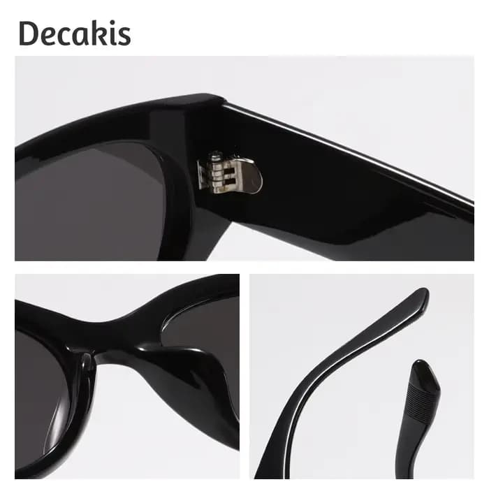 Nouvelles lunettes de soleil œil de chat européennes et américaines polyvalentes à la mode