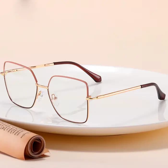 Lunettes de lecture carrées respirantes pour femmes