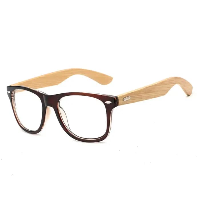 HDCRAFTER montures de lunettes en bois hommes Prescription lunettes en bambou cadre lunettes carrées lecture montures de lunettes optiques