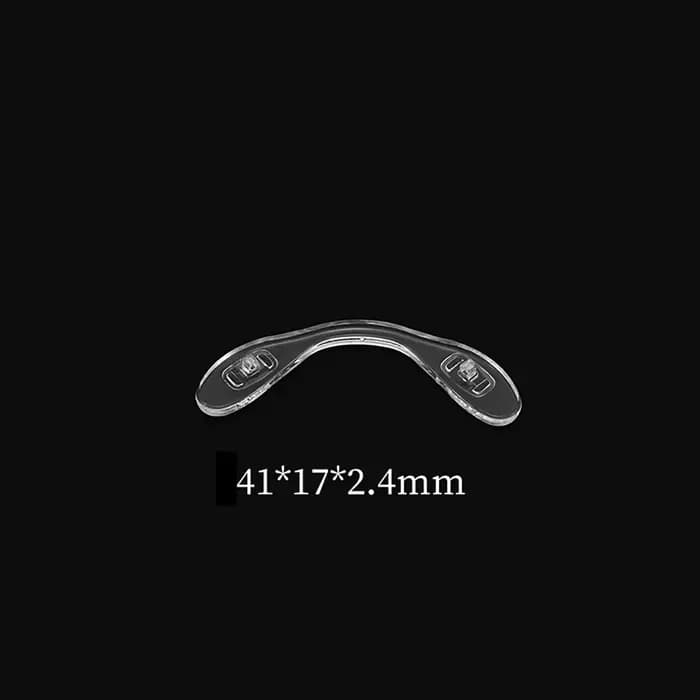 Plaquettes nasales pour lunettes en Silicone Ultra-doux