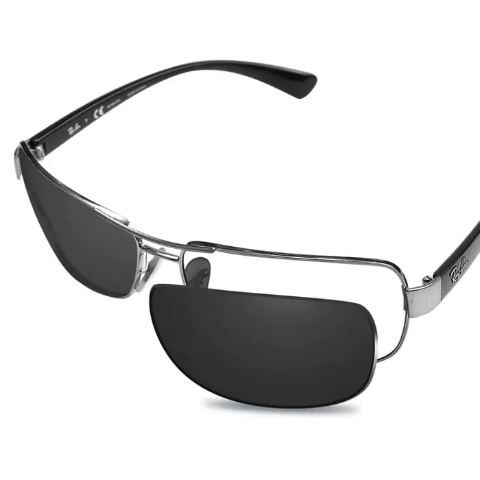 Lentilles de rechange polarisées Glintbay New Performance pour lunettes de soleil RB3379-64 Ray-Ban-Plusieurs couleurs