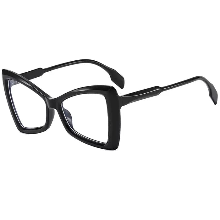 Montures de lunettes irrégulières en forme de papillon pour femmes européennes et américaines