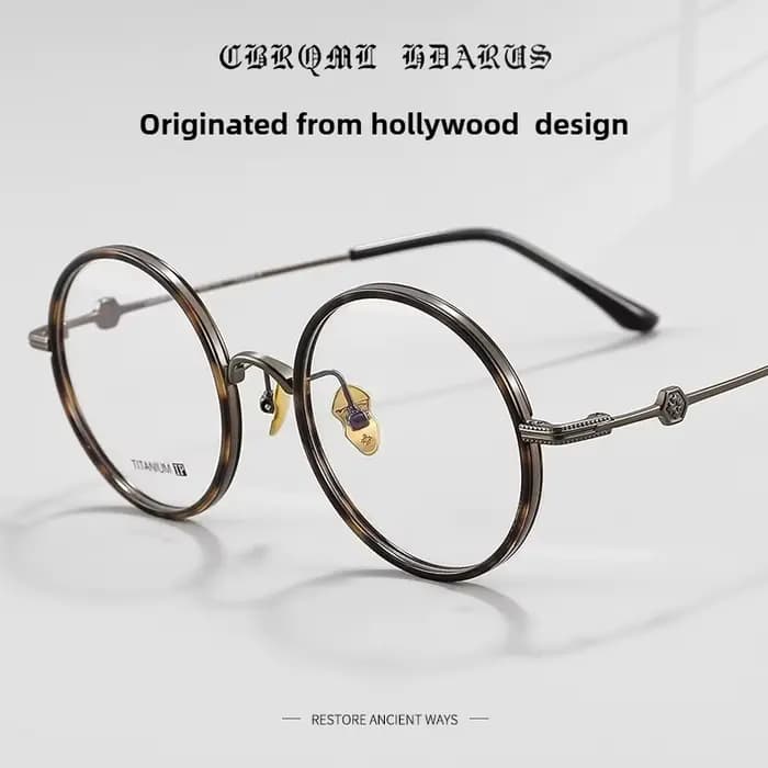Lunettes surdimensionnées rétro en écaille de tortue