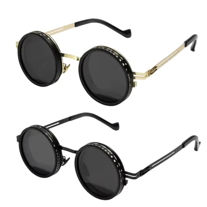 Lunettes de soleil de pêche réglables ND2-400 avec filtre ND à 9 niveaux
