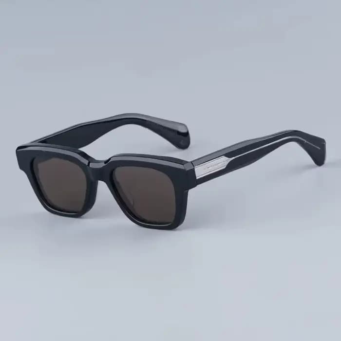 JMM Fellini Lunettes de soleil carrées faites à la main au Japon