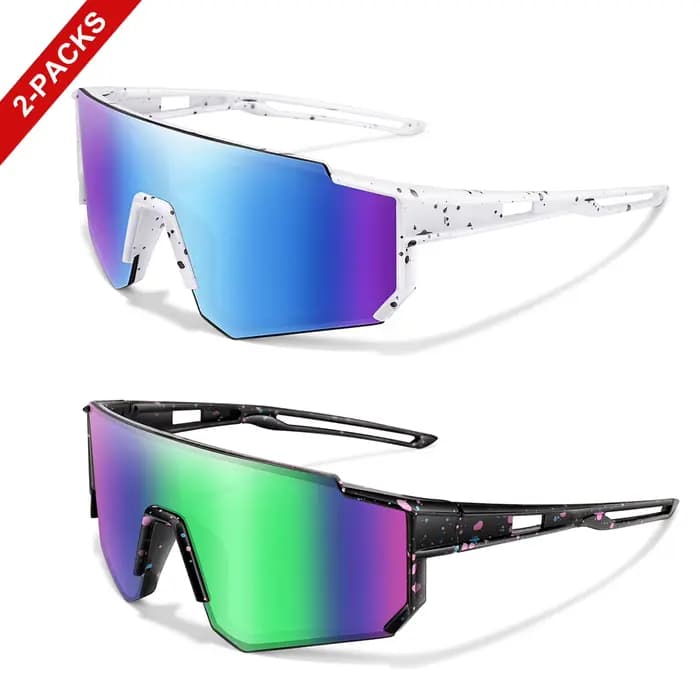 2 paires de lunettes de soleil pour jeunes