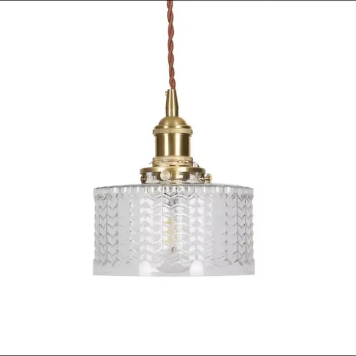 Lampe LED Suspendue en Verre au Design Nordique Moderne, Luminaire Décoratif d'Nik, Idéal pour un Restaurant, une Cuisine, une Salle à Manger, un Salon ou une Chambre à Coucher