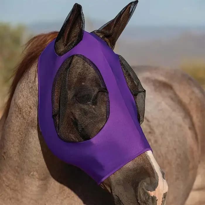  Masque anti-mouche de cheval de Protection UV