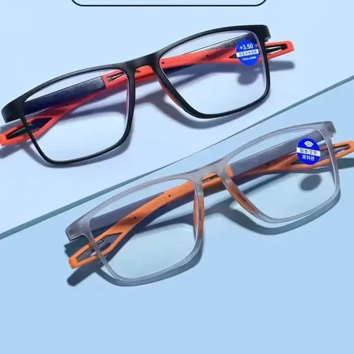 Lunettes de lecture à la mode pour personnes d'âge moyen et âgées, Ultra légères, Anti-lumière bleue, presbytes, 6 pièces