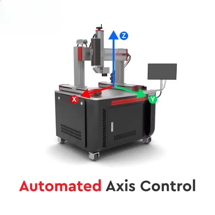 Machine de gravure laser UV à fibre optique pour bois, métal, plastique, acrylique, personnalisable