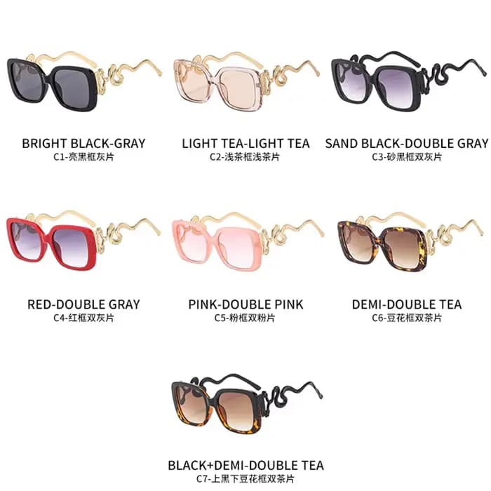 Lunettes de soleil Vintage pour femmes