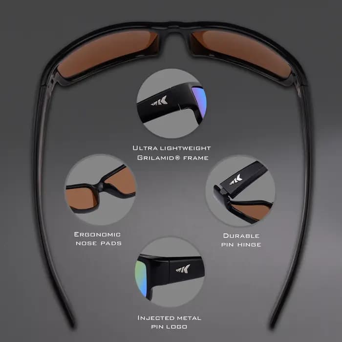 KastKing-Lunettes de soleil de sport polarisées Skidaway pour hommes et femmes