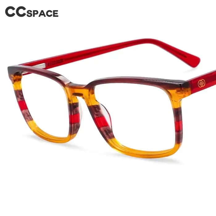 Lunettes rétro en acétate pour homme et femme