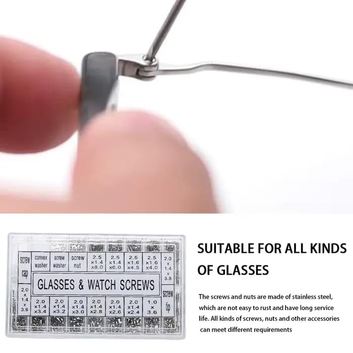 Kit de réparation de lunettes