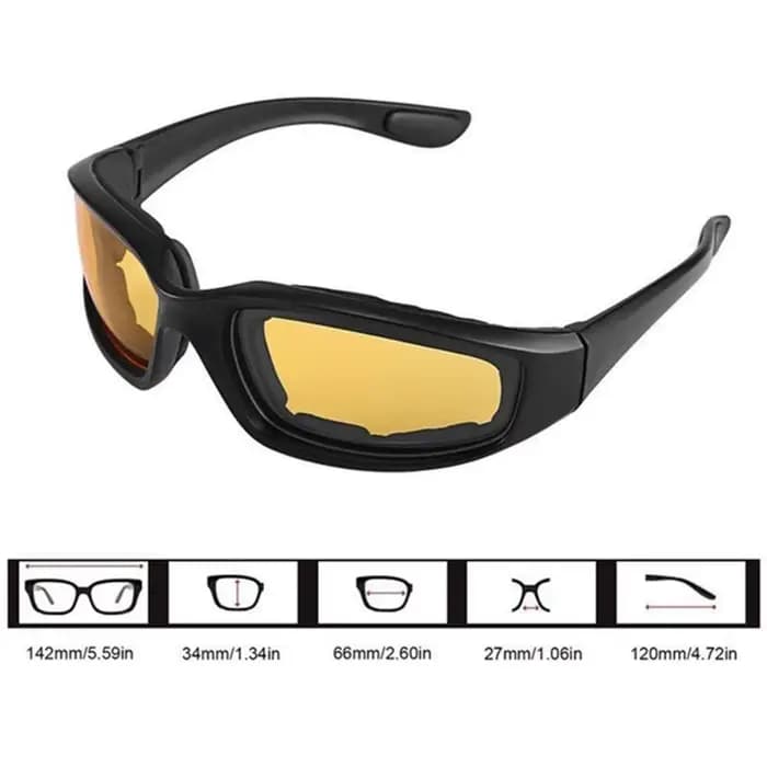 Lunettes d'équitation de moto, protection des yeux, cool, anti-poussière, lunettes de soleil de scooter, lunettes d'équitation de moto, engrenages de protection
